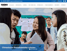 Tablet Screenshot of german.chinapartner.org